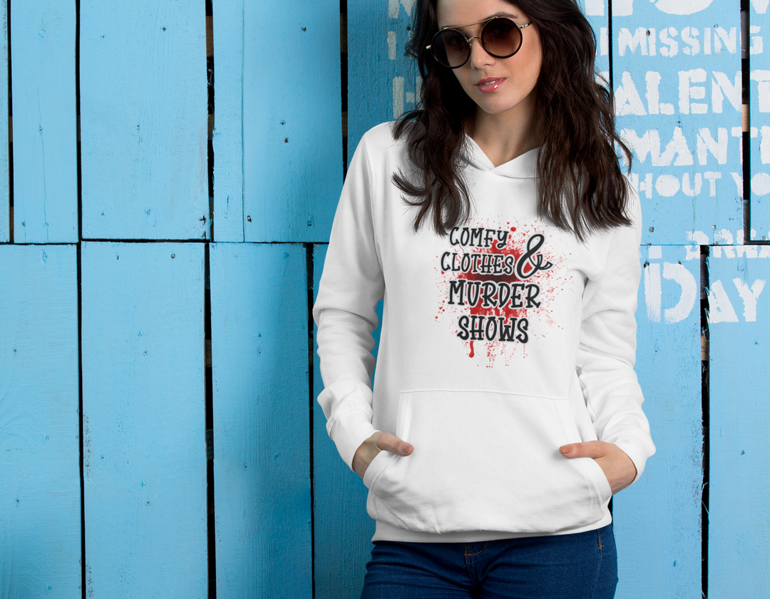Comfy Clothes & Murder Shows Hoodie