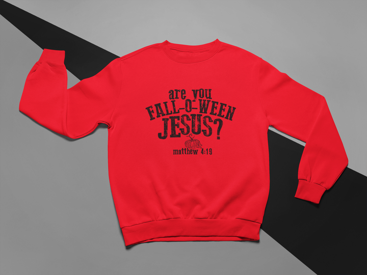 Fall-O-Ween Jesus Crewneck