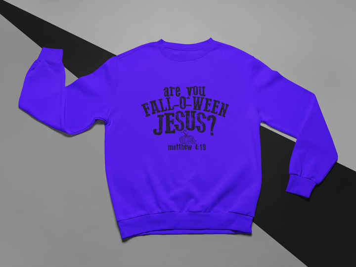 Fall-O-Ween Jesus Crewneck