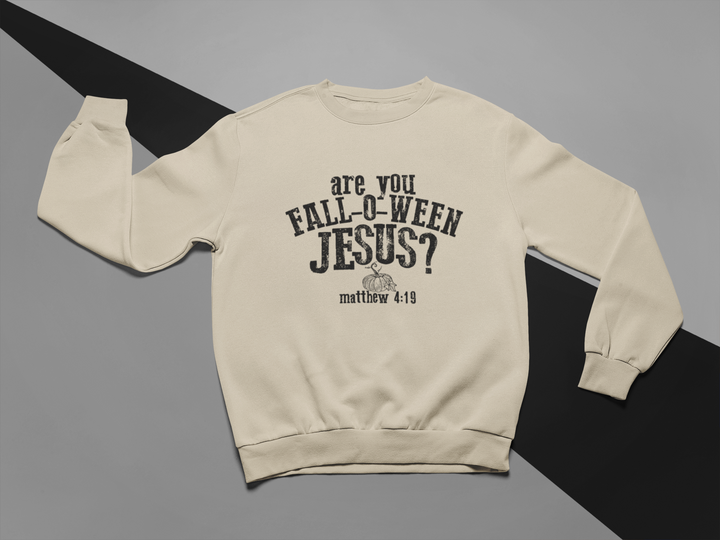 Fall-O-Ween Jesus Crewneck